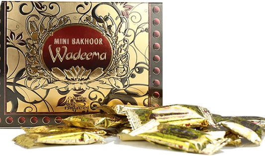 Nabeel Perfumes Mini Bakhoor Wadeema Incense Solid Perfume For Unisex, 36 X 3 Gm