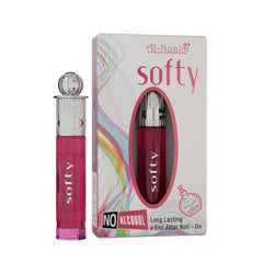 Al-Nuaim Softy Alcohol Free Attar Roll On for Men & Women - 6ml | Exquisite & Long Lasting Fragrance