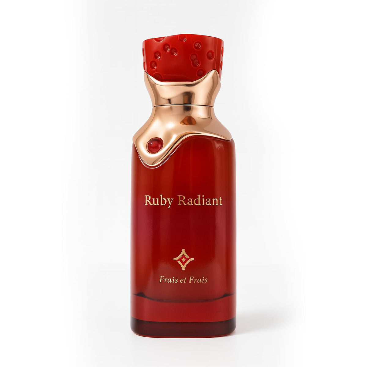 Frais Et Frais Ruby Radiant Perfume 100ML - Eau de Parfum - Unisex Oriental Floral Scent with Pink Pepper, Rose & Tonka Bean