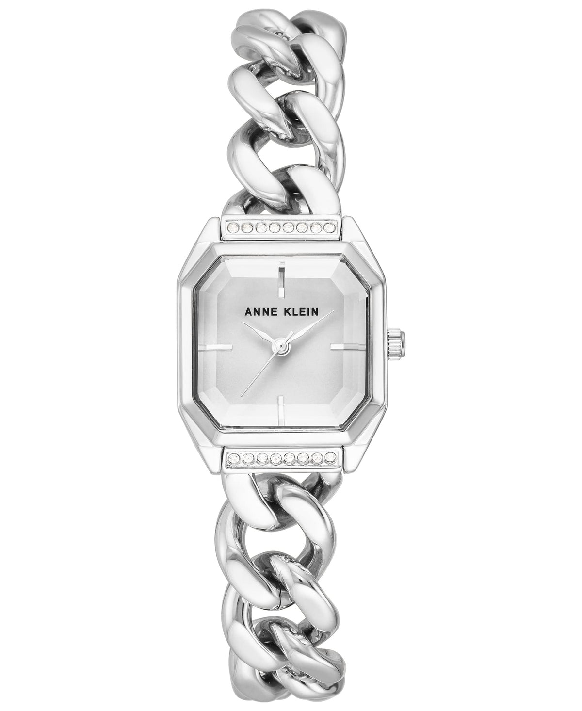 Anne Klein Women Analog Mixed Metal Silvertone Watch