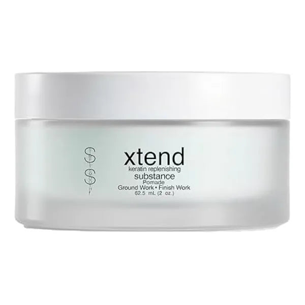 SIMPLY SMOOTH Substance Matte Styling Pomade | Natural-Looking Hold, Texture & Shape | Reworkable & Hydrating Formula | No Crunch or Grease | With Castor Oil, Keratin & Blueberry Extract 2 oz