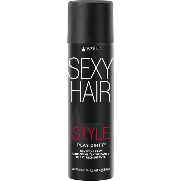 SexyHair Style Spray Clay Texturizing Hairspray Clay, 4.4 Oz | All Over Texture | Matte Finish | All Hair Types