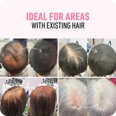 BOLDIFY Hair Fibers for Thinning Hair - 100% Undetectable Natural Formula (Black)