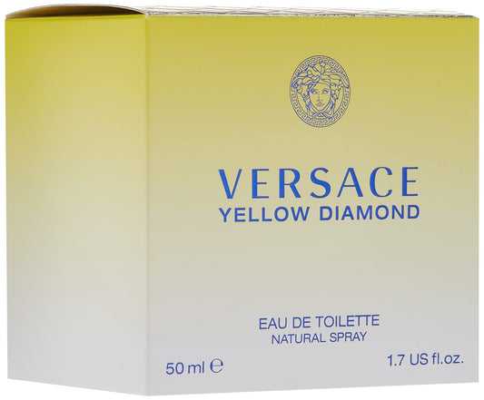 Versace Yellow Diamond Women's Eau de Toilette, 50 ml