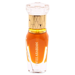 Swiss Arabian Amber Aura For Unisex - Luxury Fragrance Products From Dubai - Long Lasting Personal Perfume Oil - A Seductive, Exceptionally Made, Signature Aroma - Luxurious Scent Of Arabia - 0.4 Oz