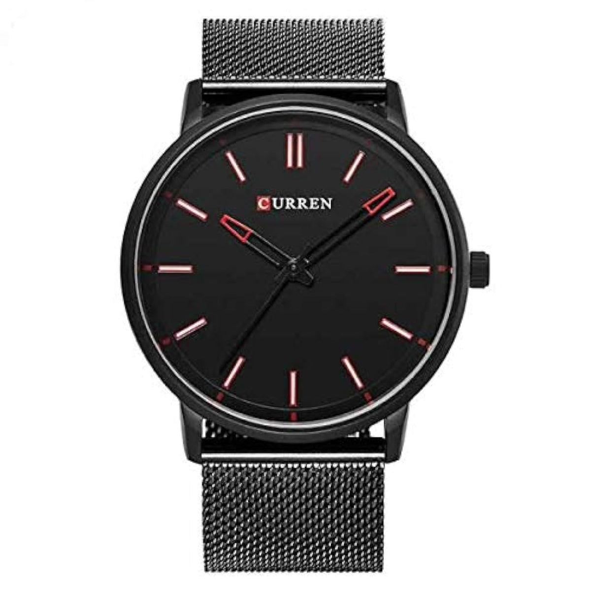 Curren Casual Watch For Men Digital Stainless Steel - 8233