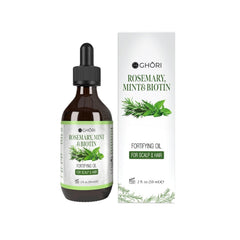 GHORI ROSEMARY, MINT & BIOTIN Oil FOR HAIR GROWTH, HAIRFALL CONTROL & SCALP NOURISHMENT