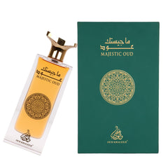 "Oud Khaleeji MAJESTIC OUD 100ml Perfume EDP - A Majestic Symphony of Opulence, Elegance, and Captivating Fragrance"