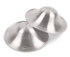 Silvermom Nipple Shields for Nursing Newborn - Baby Products - Handmade 925 Silver Nursing Cups for Breastfeeding - Nipple Protector for Breastfeeding and Pregnancy - Regular