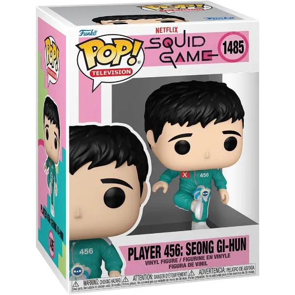 Funko Pop TV: Squid Game - Player 456: Seong Gi-hun 456 - Collectable Vinyl Figure