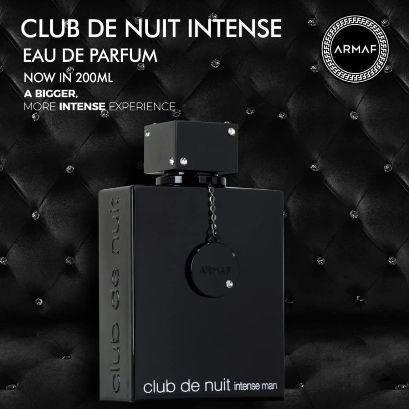 ARMAF Perfume Club De Nuit Intense Eau De Parfum For Men 200ml Long Lasting Fragrance For Him, Black