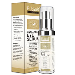 ELBBUB Anti Ageing Eye Cream - Anti Wrinkle Eye Serum for Puffy Eyes, Dark Circles, Eye Bags, Crows Feet, Wrinkles,Reduces Wrinkles Saggy Skin Puffy Eyes