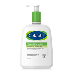 Cetaphil Moisturising Lotion Light Weight All Purpose Moisturiser For Face & Body, With Avocado Oil, 473 ml (Pack of 1)