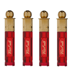 Al-Nuaim Gold Series White Oudh Attar Roll On for Men & Women - Pack of 4 (6ml Each)