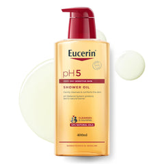 Eucerin Ph5 Shower Oil, Multi Gently cleanses and comforts the skin - 400 ml