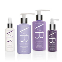 Meaningful Beauty Deluxe Age-Proof Haircare System Travel Size- Nourishes Scalp, Thickens & Strengthens Hair