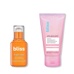 Bliss Jelly Glow Peel™ Gentle Non-Abrasive Cleanser and Exfoliator With Fruit Enzymes - 4 Oz - Nourishes and Hydrates Skin - Clean, Vegan & Cruelty