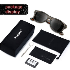 Joopin Polarized Sunglasses Men Women, Classic Square Sun Glasses 100% UV Protection Driving Fishing