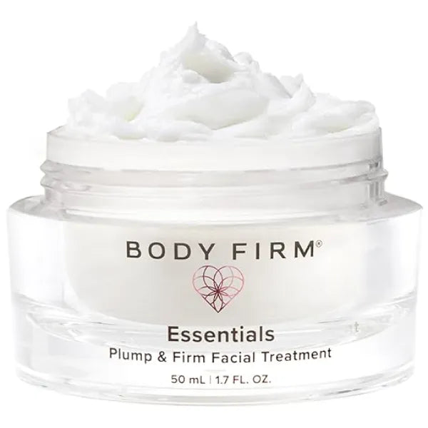 BODY FIRM Crepe Erase Plump & Firm Facial Treatment, Anti-Aging Skin Care, Hydrating Face Moisturizer, Night Cream for Face and Neck, Moisturizing and Firming, Supports Wrinkle & Crepe Skin, 1.7 fl oz