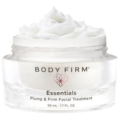 BODY FIRM Crepe Erase Plump & Firm Facial Treatment, Anti-Aging Skin Care, Hydrating Face Moisturizer, Night Cream for Face and Neck, Moisturizing and Firming, Supports Wrinkle & Crepe Skin, 1.7 fl oz