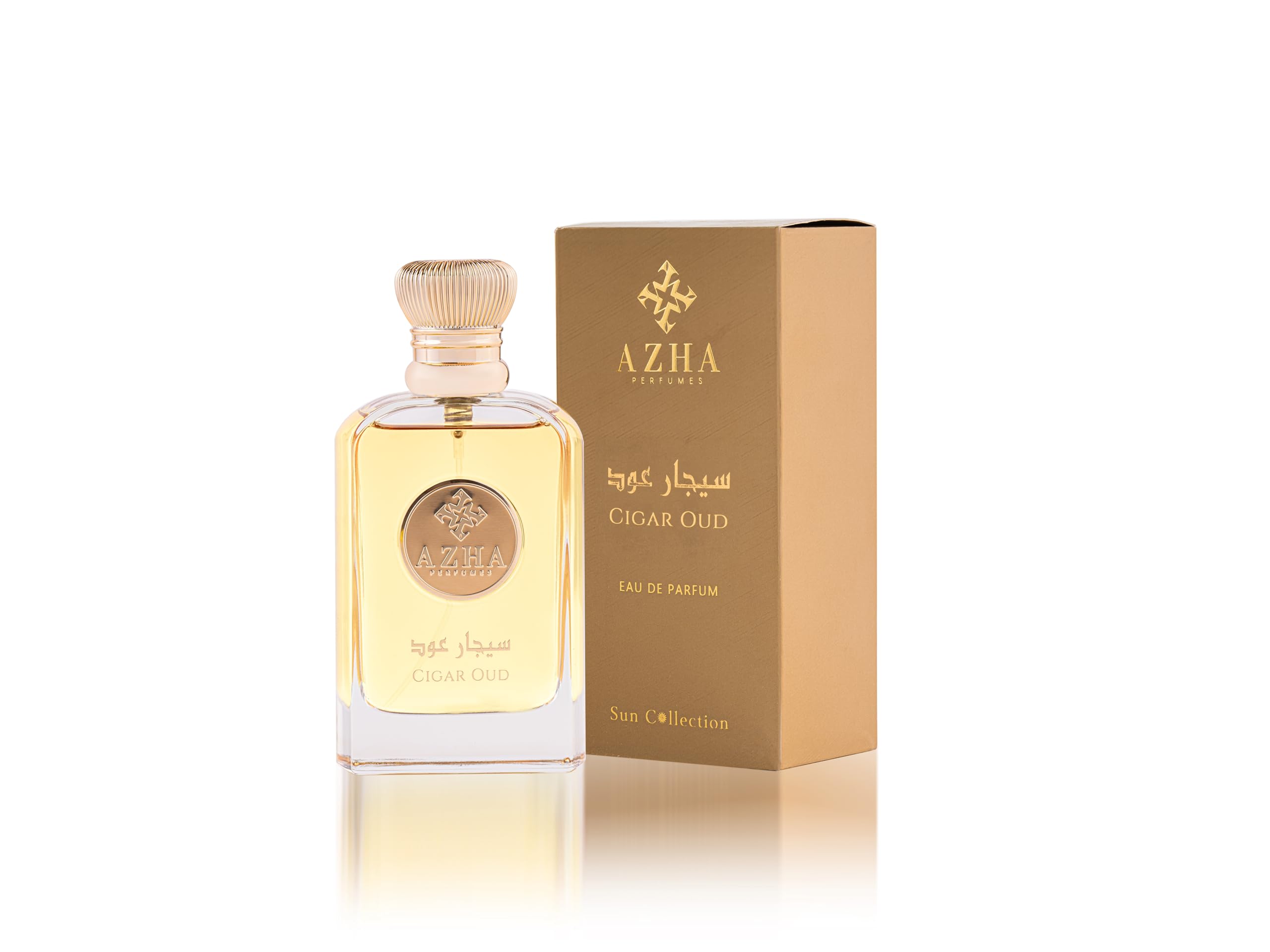 Azha Perfumes- Cigar Oud Eau De Parfum Spray, 100ml Unisex Perfume.