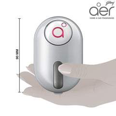 Godrej aer Click, Car Vent Air Freshener Kit - Petal Crush Pink (10G)