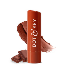 Dot & Key Barrier Repair Hydrating Lip Balm SPF 50 Cocoa Nude Repairs Damaged Medium Tinted 4.5 gm