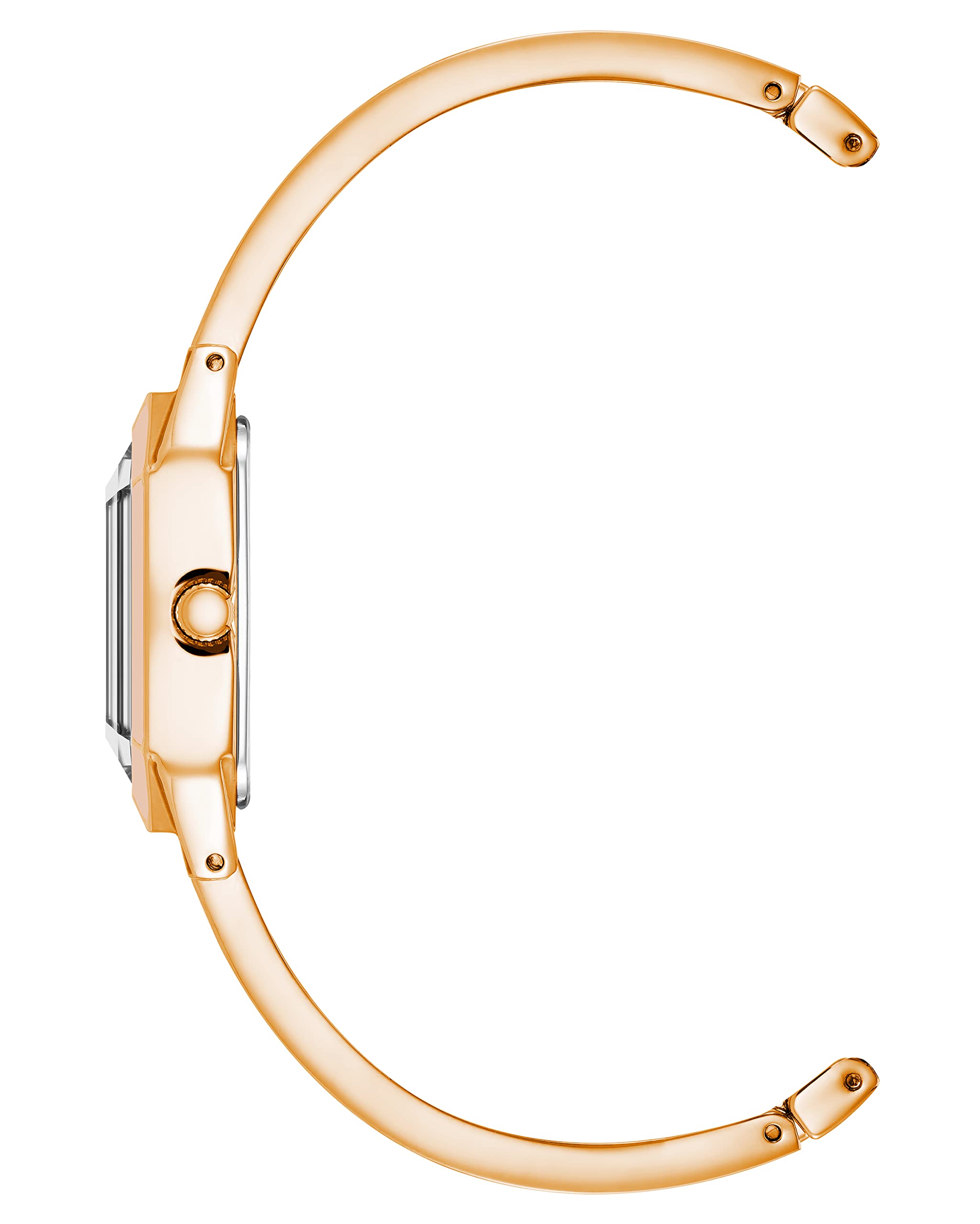 Anne Klein Women's Premium Crystal Accented Bangle Watch, AK/4042, Blush/Rose Gold