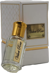 Velvet Rose Attar, Unisex Arabic Musk Fragrance for Men and Women, 12 ML, Non Alcoholic Fragrance for Men and Women, Aromatic Unisex Oil-Based Perfume Containing Musk, Patchouli, and Rose
