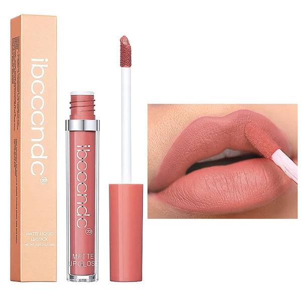 MYUANGO Matte Liquid Lipstick, Ultra-Intense Pigmented Creamy Formula, Long Lasting, Lightweight, Transfer & Water Resistant Lipstick (09)
