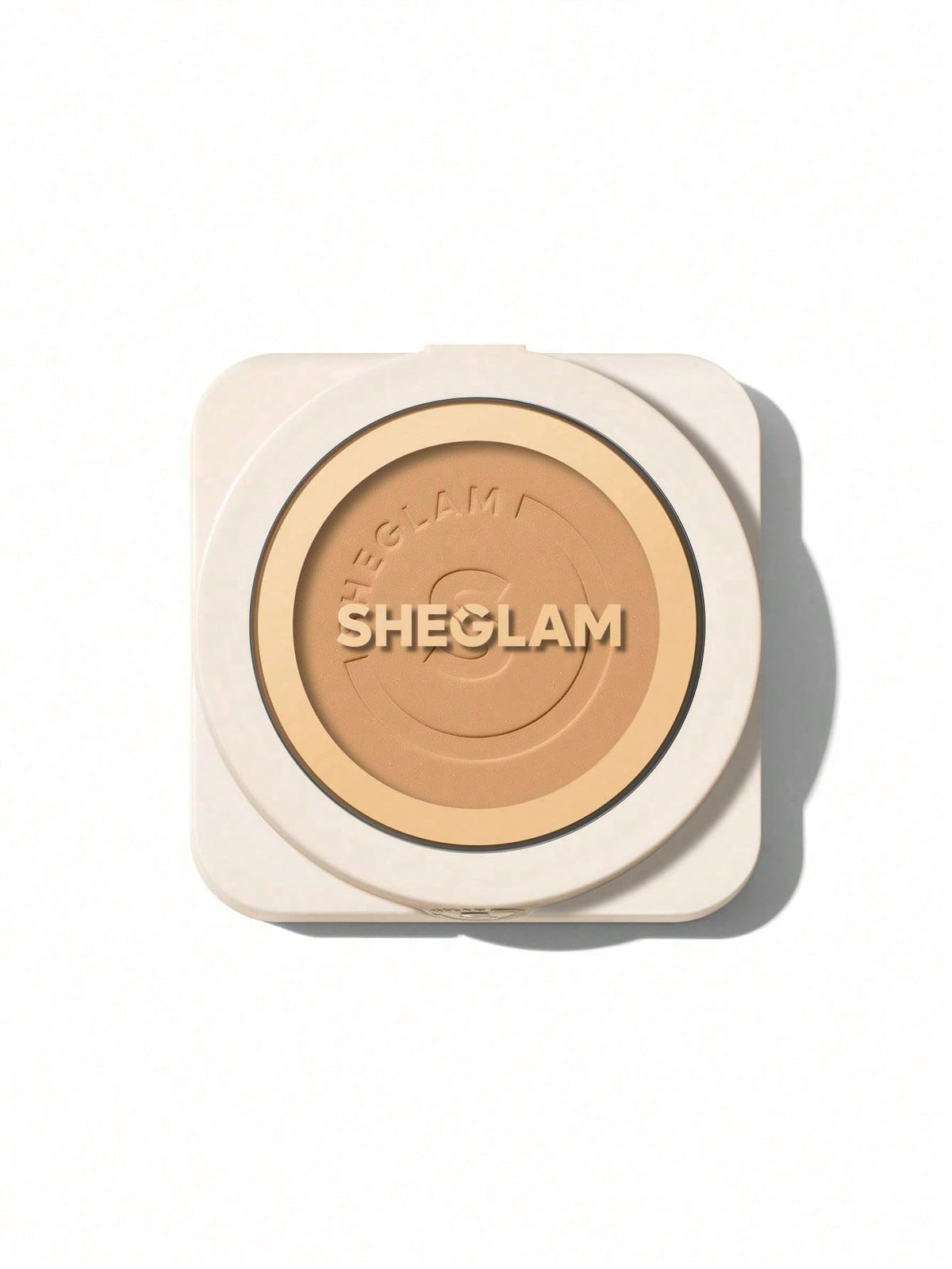 Shiglam Skin Focus Full Coverage Powder Foundation, Lightweight Oil Control Pressed Powder for Face - Sand