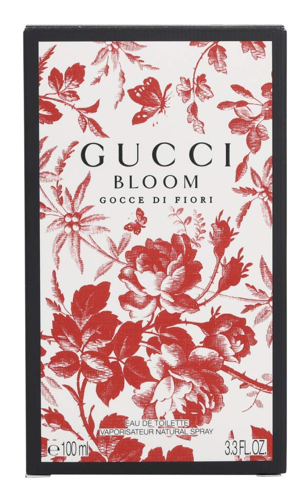 GUCCI Bloom Gocce Di Fiori Eau De Toilette Spray For Women, 3.3 oz./100 ml