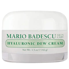 Mario Badescu Oil Free Hyaluronic Dew Cream  Hydrating Face Cream Formulated with Squalane for a Dewy Glow  1.5 Oz