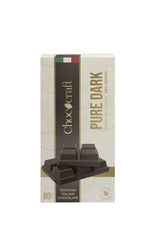 Chococraft Ultra Premium Italian Dark Chocolate Bar - 80g