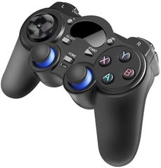 ELECDON USB Wireless Gaming Controller Gamepad, Wireless Controller PC Game Controller for PC,for PC/Laptop Computer(Windows XP/7/8/10) & PS3 & Android & Steam - [Black]