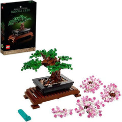 LEGO 10281 Icons Bonsai Tree Set for Adults, Plants Home Décor Set with Flowers, DIY Projects, Relaxing Creative Activity Gift Idea for Women, Men, Her & Him, Botanical Collection