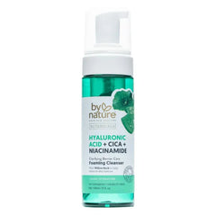 By Nature Foaming Cleanser with Hyaluronic Acid + Cica - Hydrating Face Cleanser For Bright and Fresh Skin - 5 fl.oz