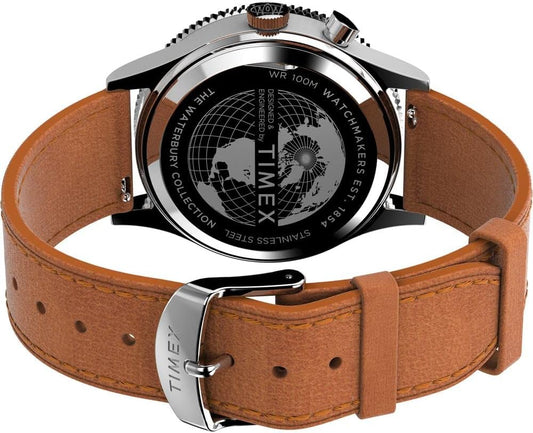 Timex 39 mm Waterbury Traditional GMT - Tan