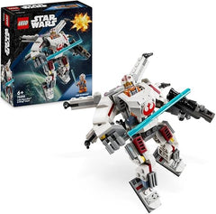 LEGO Star Wars Luke Skywalker X-Wing Mech, Collectible Building Toy for 6 Plus Year Old Boys, Girls & Kids, with a Character Minifigure for Fantasy Action-Adventures, Small Creative Gift Idea 75390