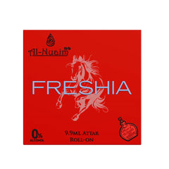 Al-Nuaim Alcohol Free Attar Roll On - 9.9ml | Exquisite & Long Lasting Fragrance (Pack of 2-9.9ml Each, Freshia)