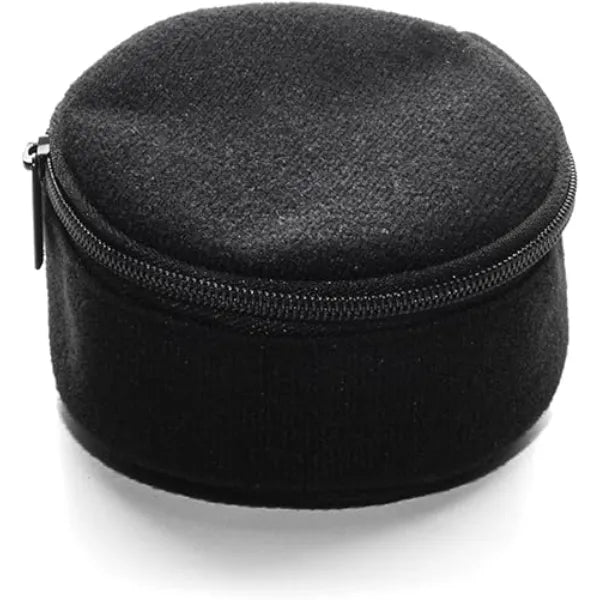 MEZE AUDIO Carrying Pouch for Headphone Cables and Accessories Soft Synthetic Fabric Zipper Pouch