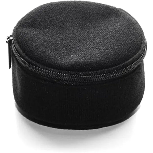 MEZE AUDIO Carrying Pouch for Headphone Cables and Accessories Soft Synthetic Fabric Zipper Pouch