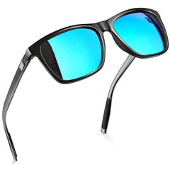 Joopin Sunglasses for Men Women, Fashion Polarized Sun Glasses Retro Square Shades UV Protection Driving