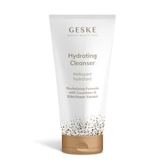 GESKE Hydrating Cleanser GESKE SmartAppGuided facial brushes Cucumber & Elderberry Extract, Vitamin E & Provitamin B5 impure skin Daily All Skin Types Vegan Without animal testing