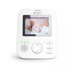 AVENT Philips Baby Monitor SCD835/26 Video Baby Monitor 300 m FHSS Blue, White – Baby Monitor (300 m, Digital, 50 m, 300 m, FHSS, 2.4 GHz)