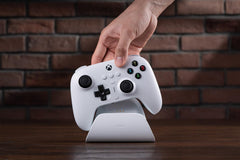 8Bitdo Ultimate 3-mode Controller for Xbox, Hall Effect Joysticks, Compatible with Xbox Series X|S, Xbox One, Windows, and Android - Officially Licensed (White)
