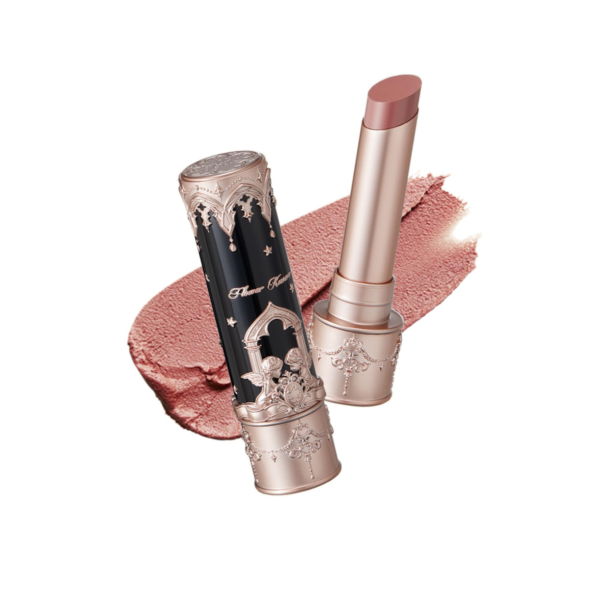 Flower Knows Little Angel Matte Lipstick - 3.5g, Waterproof, Long-lasting, Matte Finish (C07 Golden Wheat - Maple Nude)
