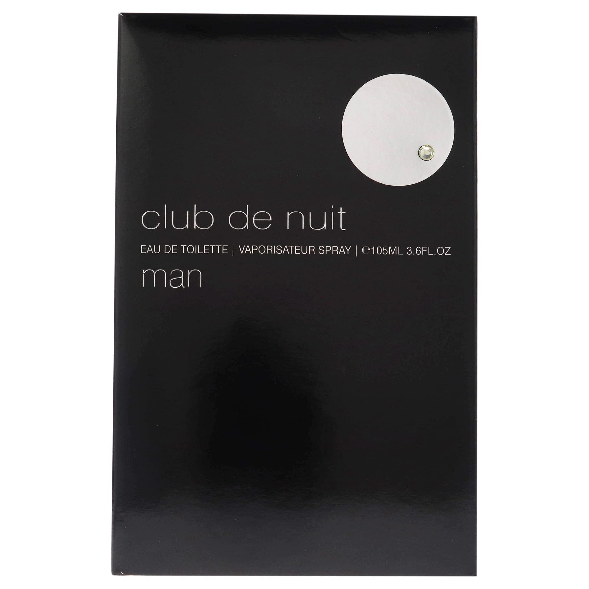 Armaf Club De Nuit Man, Eau De Toilette 105ml for Him Black, by Armaf from House of the Sterling