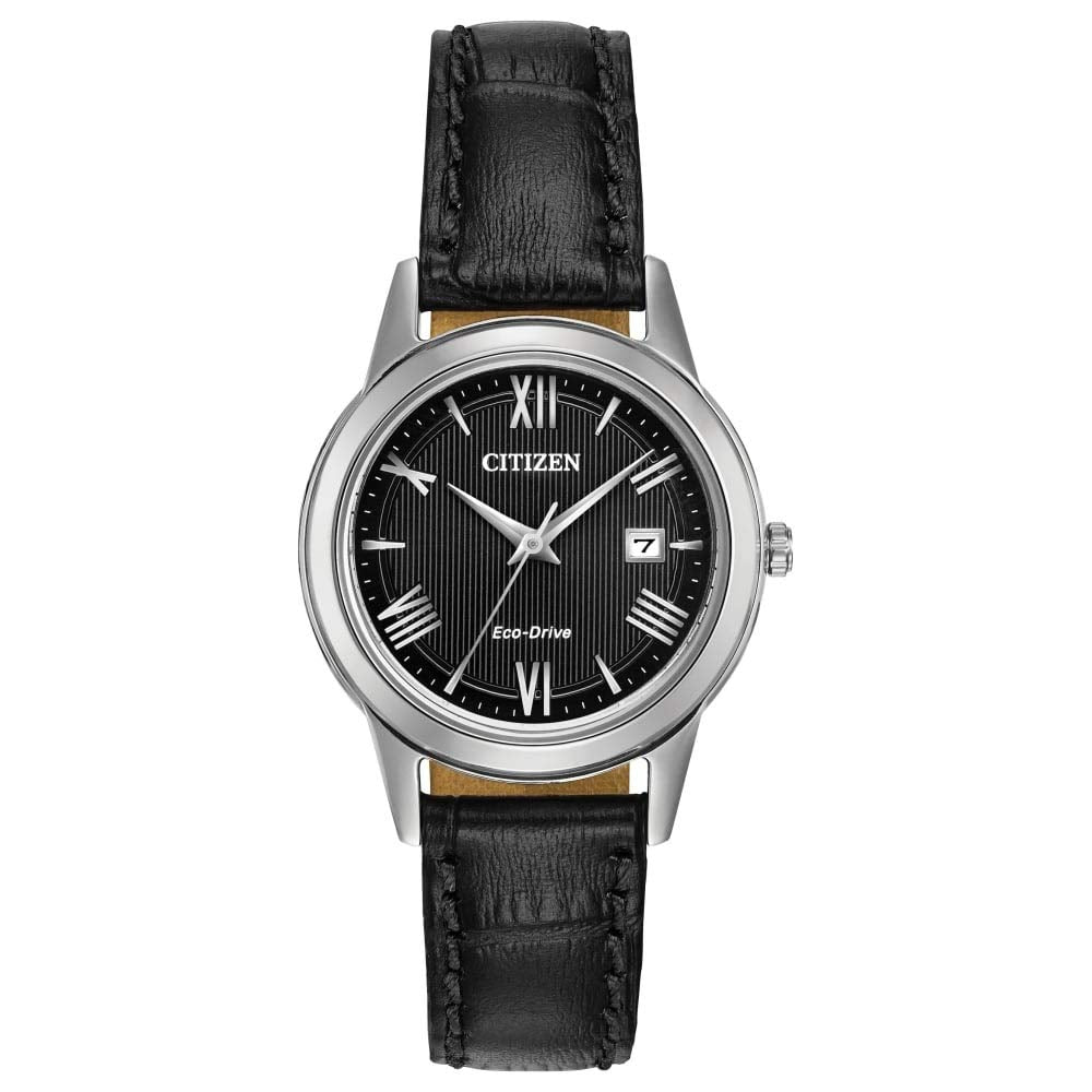 Citizen FE1081-08E Analogue Eco-Drive Watch for Women, Black