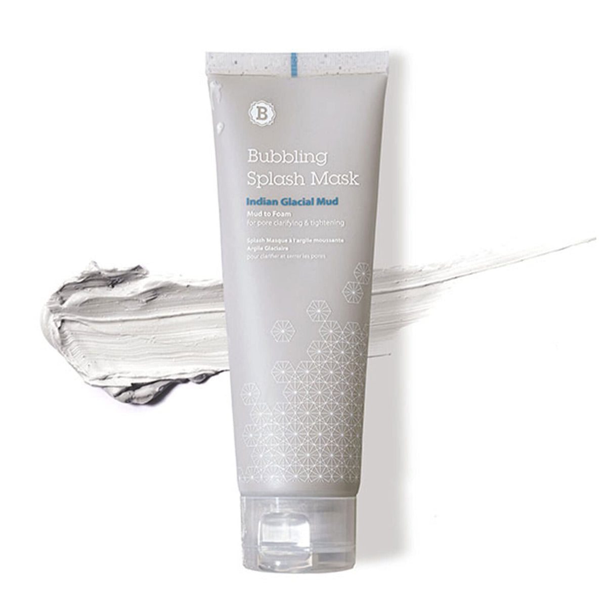 Blithe Bubbling Splash Mask Indian Glacial Mud, 120 ml - Deep Foam Pore Cleansing Mud Bubble Mask, K Beauty Exfoliating, Dead Skin Removal, Korean Skincare Nourishing and Revitalizing Foam Mask